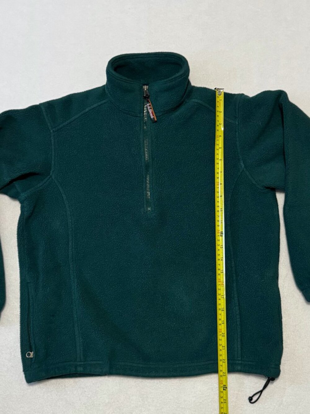 EUC Vintage 1980s L.L. Bean 1/4 Zip Fleece Pullover
